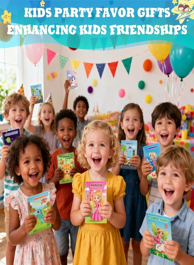 مجموعة هوريكال المكونة من 24 كتاب تلوين مائي، هدايا مثالية لحفلات الأطفال من عمر 4 إلى 8 سنوات، كتب تلوين صغيرة للأطفال، عبوات بالجملة، هدايا مميزة لحقائب الهدايا، هدايا تذكارية لأعياد الميلاد، أعمال فنية يدوية صغيرة، جوائز للفصول الدراسية، هدايا سفر - Image 5